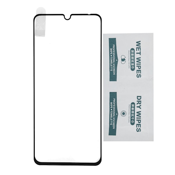 Högupplöst härdat glas skärmskydd anti-fingeravtrycksfilm för Huawei Enjoy Z Svart