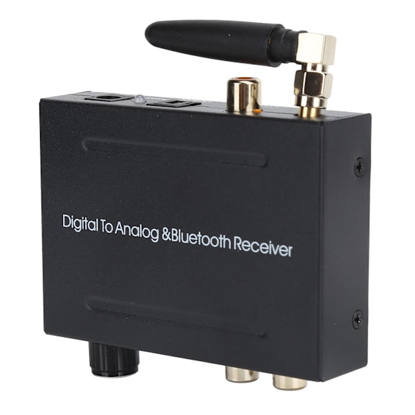 Digital til Analog Audio Konverter Bluetooth Mottaker Optisk Koaksial Audio Konverter
