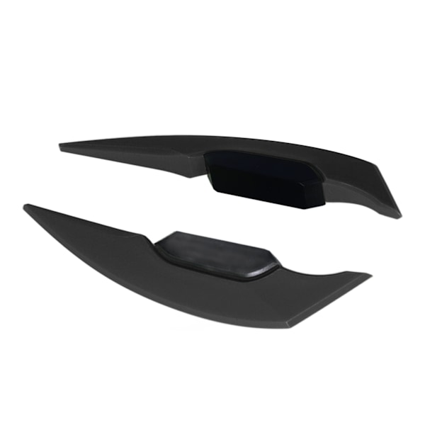 1 Par Motorsykkel Sidevinger Aerodynamisk Ving Spoiler Universal for Motorsykkel Elektriske Sykler Svart