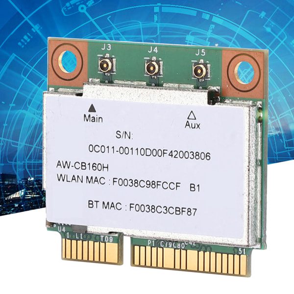 Nätverkskort Gigabit AC1300M MINI PCI E-gränssnittsstöd för Bluetooth 4.0 BCM94360HMB