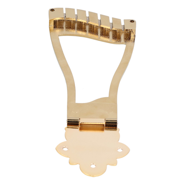 Bro Tailpiece Erstatning for Elektrisk Jazz Gitar Musikkinstrument Tilbehør Gull