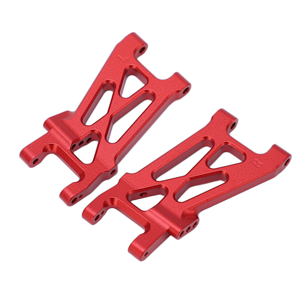 2st RC bakre nedre svängarm för LOSI 1/10 22S 2WD aluminiumlegering Enkel installation RC bakre nedre arm med aluminiumstolpsskruv Röd