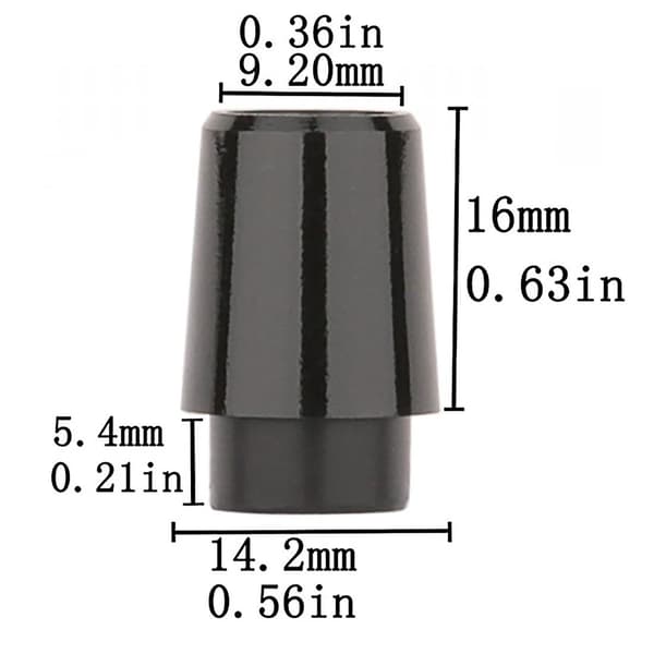 12 stk. Golf-ferrules kompatible med 0,355 tommer tip jernskaft golfkølleskaft adapter-WELLNGS