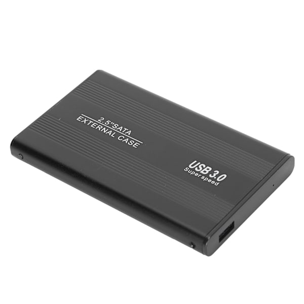 HDD Kabinett Plug Play 3TB USB3.0 SSD Harddisk Boks for Laptoper/OS X Ekstern Datalagring Svart