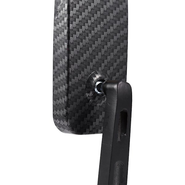 Par Universal Bakspelspegel för Motorcykel Rektangulär 8mm 10mm Kolfiber