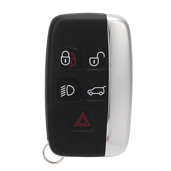 Fjernbetjening Smart Nøgleholder Case 5 Knapper Cover Glans Trim Passer til Land Rover Lr4