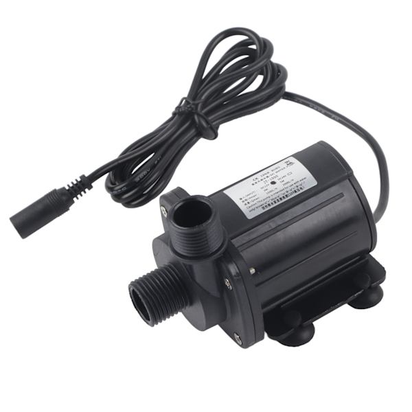 Mini 3 Meter Hydraulisk Løftehøjde DC Børsteløs Boost Vandpumpe 12V 40℃-100℃