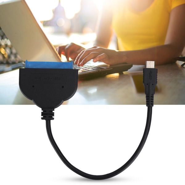 Computertilbehør USB3.0 Adapterkabel Datakabel til SATA3.0 Harddisk SSD / 2,5-tommer HDD