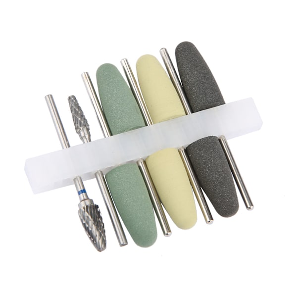 8 stk. HP Dental Resin Base Akryl Wolframcarbid Stål Poleringsbor 2,35 mm
