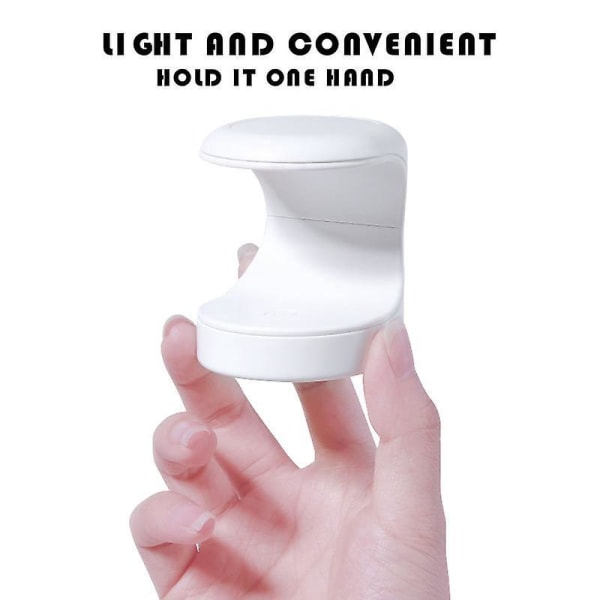 Bærbar Mini UV LED neglelampe med USB-kabel for gel neglelakkherdemaskin