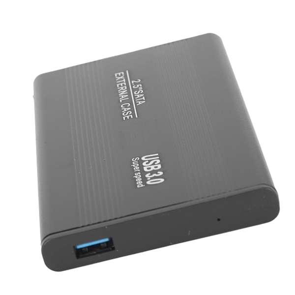 HDD Kabinett Plug Play 3TB USB3.0 SSD Harddisk Boks for Laptoper/OS X Ekstern Datalagring Svart