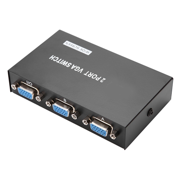 2 i 1 ut VGA Switcher Splitter Datasynkronisering VGA Monitor Switch VGA Splitter