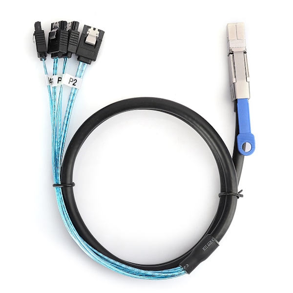 H0402 Mini SAS -kaapeli SFF-8644 - 4 x SATA Ulkoinen palvelimen kiintolevy tietokonetarvikkeet