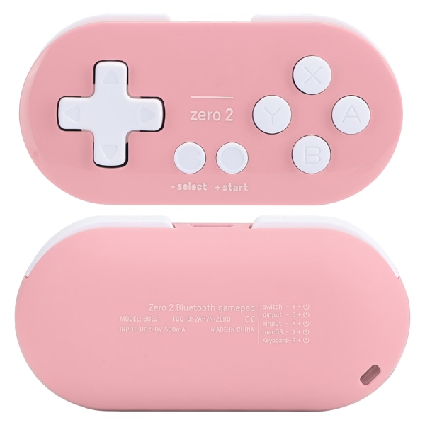 Langaton Mini Pieni Bluetooth Kannettava Peliohjain Matkapuhelimelle Tietokoneelle Pinkki