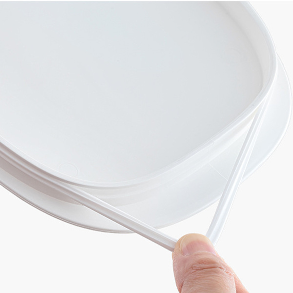 Drikkevare Dispenser Stor Kapacitet Fødevaregodkendt Fortykket Lækagesikker Kold Kedel med Hane til Hjemmet Transparent Hvid