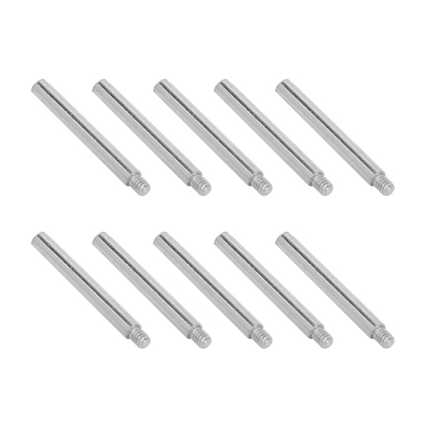 Klockarmbands Skruvstift Professionell Stål Klockarmbands Skruvrör Reparationsverktyg Tillbehör för Urmakare 0.53 X 0.05in M0.05in