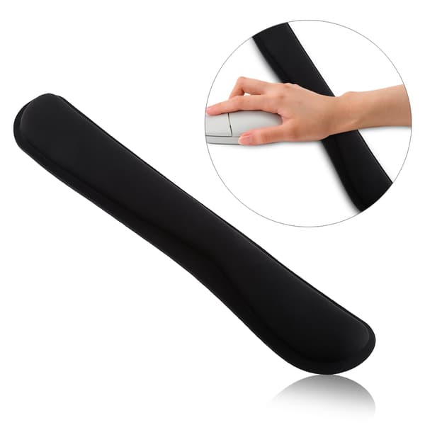 Tangentbord Handledsstöd Ergonomiskt Stöd Memory Foam Pads Smärtlindring För Dator Laptop