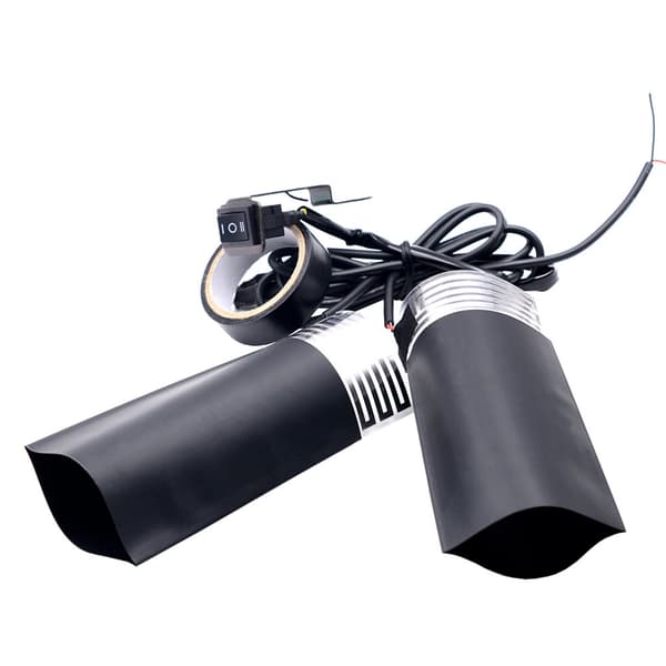 【BEMS】12V Motorcycle Heated Handlebar Grips Adjustable Temperature Electric Heat Handle Cover