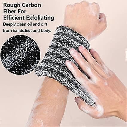 Extra Long Exfoliating Back Scrubber, 100x25 cm Magic Back Scrubber for Shower, Back Washer for Shower, Bath Washcloth for Body Cleaning