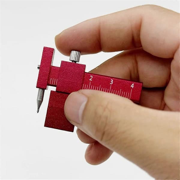 Model Equilateral Scribing Ruler Parallel Scriber Create Contour