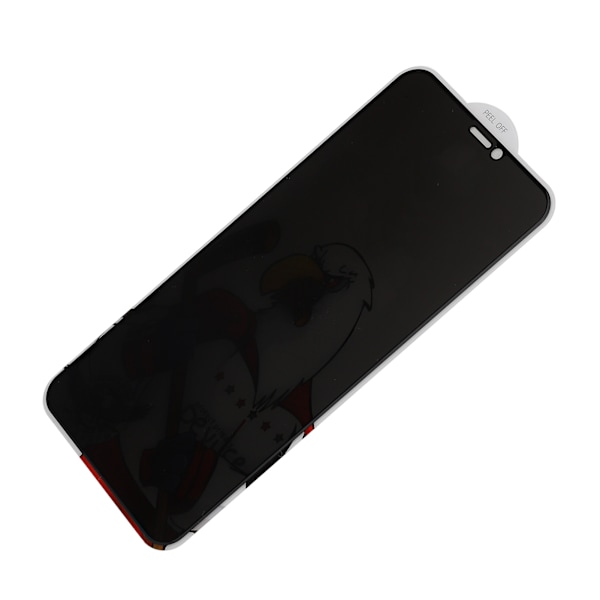 Karkaistu lasi Anti Peep -näytönsuoja, matkapuhelimen näytönsuojakalvo iPhone X/XS/11Pro -puhelimille