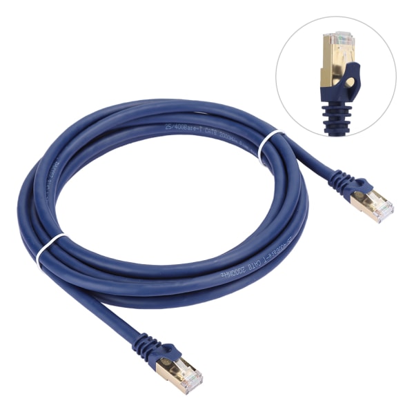 3m / 9.84ft SFTP 40Gbps RJ45 Hann Cat8 Ethernet Patch LAN-kabel for Ruter Laptop