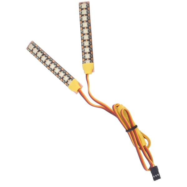 10 LED Fargerike Lys Bar Strip Taklampe for TRX4/SCX10 D90 90046 1/10 RC Biltilbehør