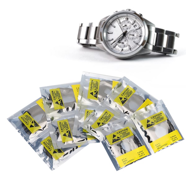 Vattentäta Runda Klockpackningar O-ring Brickor Klocktillbehör 0.8mm-XL (Tjock Typ)