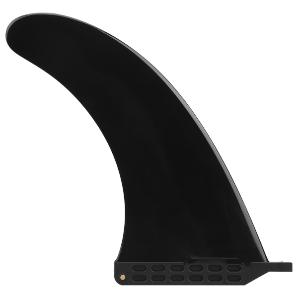 Klassisk 9-tums Single Fin för Longboard Paddle Board Multifunktionell Surfbrädetillbehör Svart 9