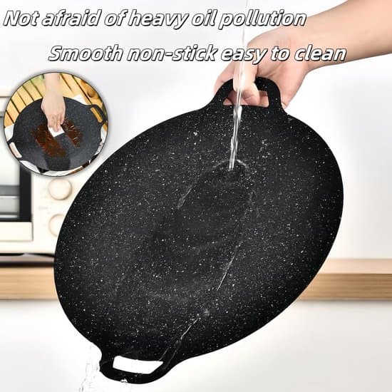 Funcooking - Universal Frying Pan - Suitable for Stove and Grill - Fast Heating - Complete Set with Accessories - Perfect for Parties and Home Use