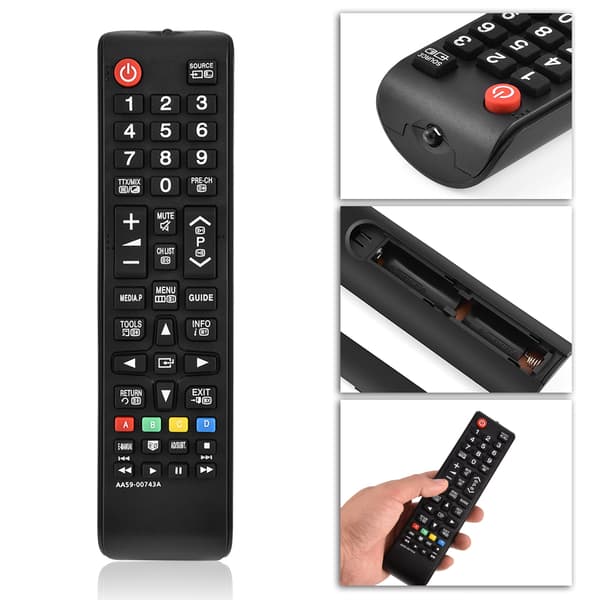 Erstatningsfjernkontroll for Samsung TV AA59-00743A AA59-00607A