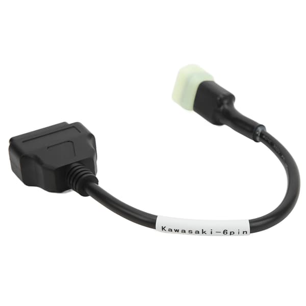 【BEMS】OBD2 6-bens diagnosekabelkonverteringsadapter Kompatibel med motorcykel Kompatibel med Delphi ECU med forbindelse