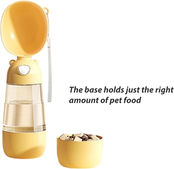 Outdoor Multifunctional Portable Pet Water Dispenser – Upgraded Version – Water Dispenser [Yellow]