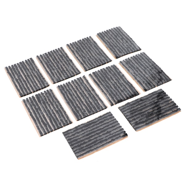 100 stk. 100x3mm Dæk Reparations Plugs Tubeless Dæk Gummi Tætning Strip Punktering Gendannelse til Bil Motorcykel Sort