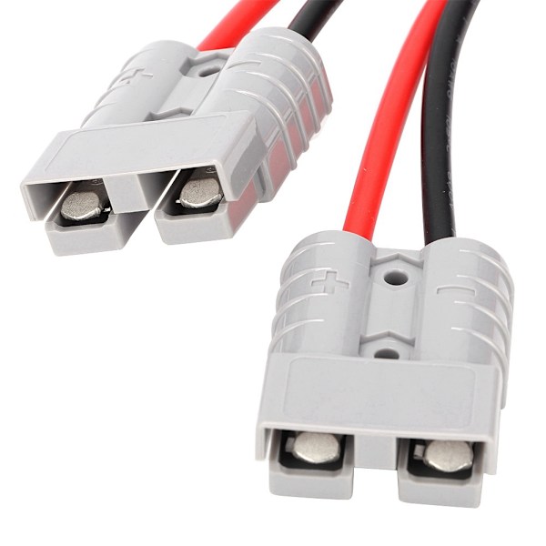 50A 600V Batterioplader Hurtig Afbryder Stik Ledningsforbindelse med 30 cm Kabel