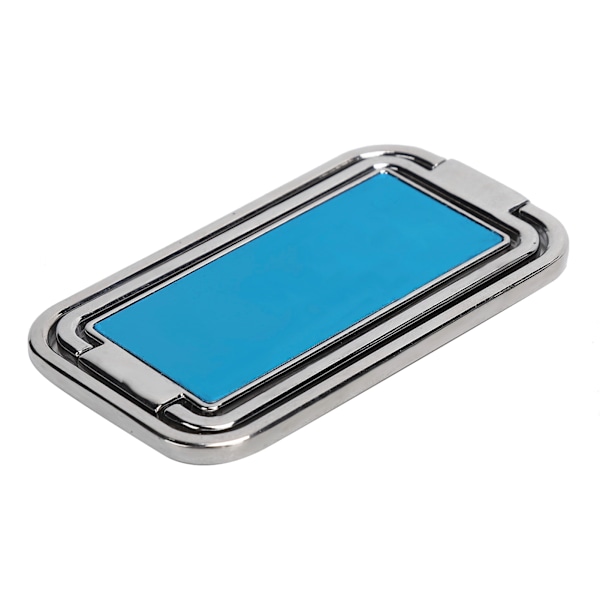 Fingerring Mobiltelefonhållare Ställ 360° Rotation Metallring Spänne MultiAngle Handgrepp (Silver)