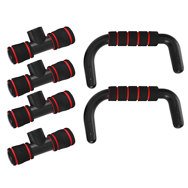 Push-up Stativ Grip Treningsutstyr Brystmuskel Trening Hjemme Skum H-formet Sportsstativ