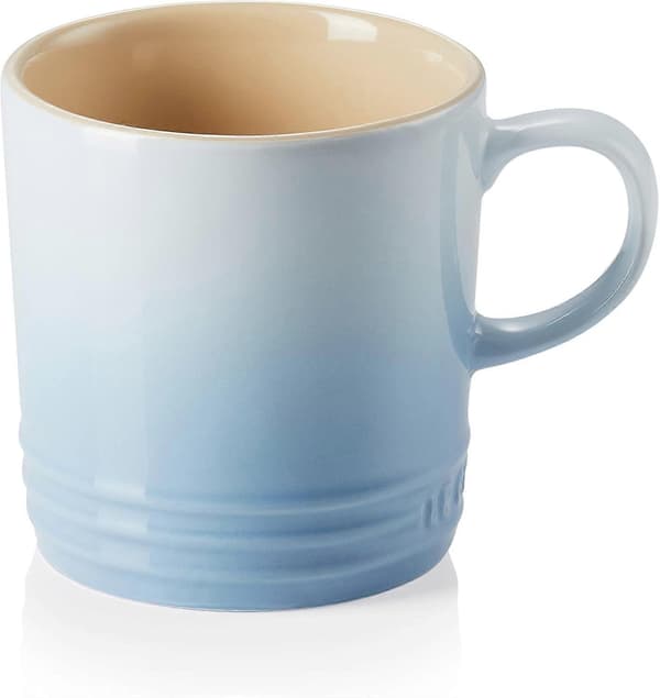 Krus i stentøj, 350 ml, kystblå.