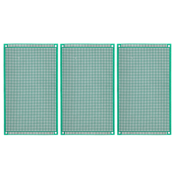 3 st 9X15 Dubbelsidiga Spray Tenn Universal Kretskort Tillbehör Utrustning Grön