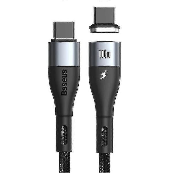 Baseus Catxc-q01 Sink Magnetisk Serie 100W PD USB-C / Type-C til USB-C / Type-C Hurtigladekabel