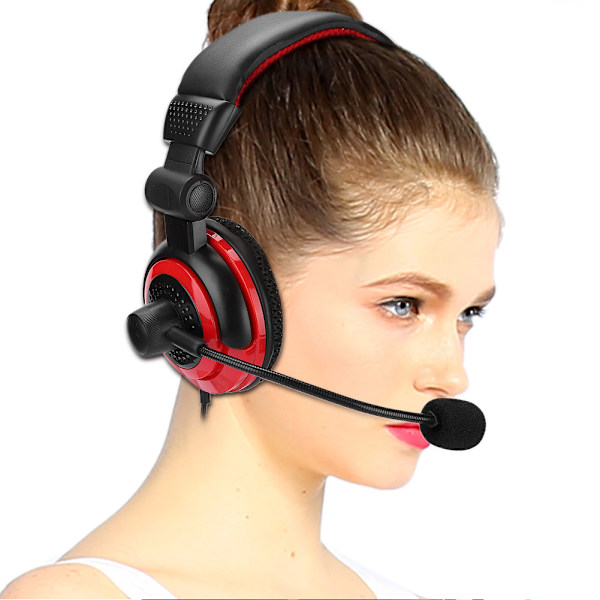 2-i-1 SEZ-220 ABS Lättviktigt Gaming Headset Binaural Hörlursutrustning för PS4/XBOXone