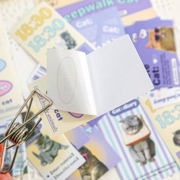Leikekirjatarrat Söpö Eläinkuvio Itseliimautuva Helposti Irrotettava Paperitarra Päiväkirjaan Albumiin Muistikirjaan