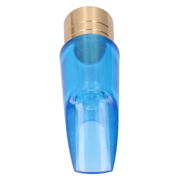 Saxofon Mundstykke Bb Alt ABS Blå Transparent Blæseinstrument Tilbehør Udskiftning