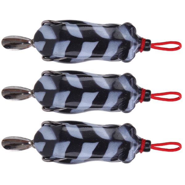 3 stk. Kunstig Simulation Blød Sequin Fiskelokkemad Fiske Tilbehør 5.5cm2#