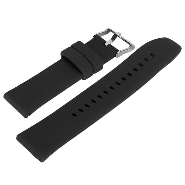 Silikone Rem Professionel Blød Quick Release Smart Watch Udskiftningstilbehør Passer til Amazfit GTR 4 Sort