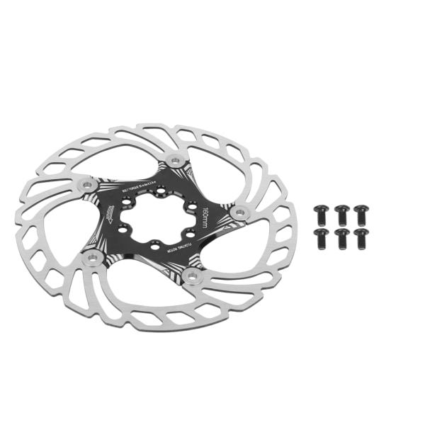 Kvalitetsmetall terrengsykkel sykkel 160 mm fem spiker skive bremse skive bremsekloss Disksvart