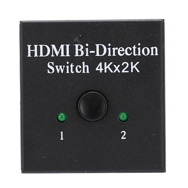 Bi-Directionell Switch 4K High Definition Multimedia Interface Splitter för Dator Laptop