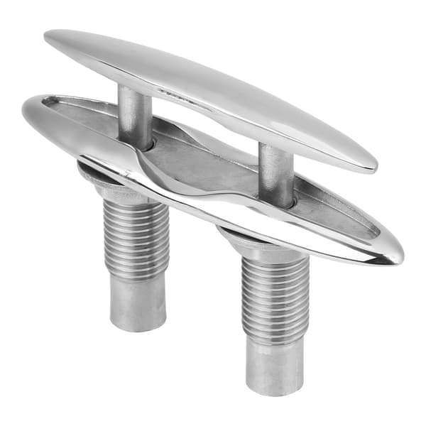 6\" Båd Skib Fortøjningsklamp 316 Rustfrit Stål Dobbelt Dæk Push Pull Kabelbolt