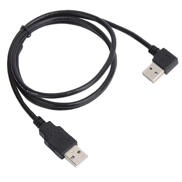 USB Datakabel Albue til Rett Hannkontakt Konvertering Harddisk Boks Forlengelsesledning 1m