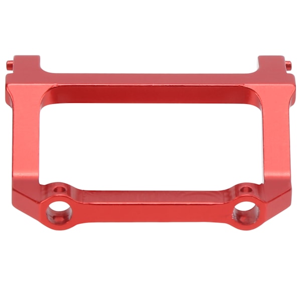 RC Front Bumper Mount i Aluminiumlegering for Axial SCX24 C10 1/24 RC Bil Oppgraderingsdeler Rød